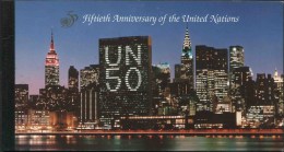 1995 ONU New York, Libretto "volti Dei Popoli Del Mondo", Serie Completa Nuova (**) - Cuadernillos