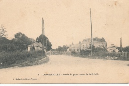 ( CPA 91)  ANGERVILLE  /  Entrée Du Pays, Route De Méréville  - - Angerville