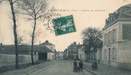 ( CPA 91)  ANGERVILLE  /  Route De Dourdan  - - Angerville