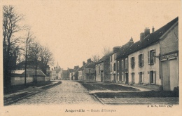 ( CPA 91)  ANGERVILLE  /  Route D' Étampes  - - Angerville