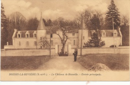 ( CPA 91)  BOISSY-LA-RIVIÈRE  /  Le Château De Bierville  -  Entrée Principale - - Boissy-la-Rivière