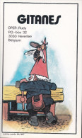 QSL COLLECTOR CARD POMA  # 1467 " GITANES " HEVERLEE  - BELGIUM - Autres & Non Classés