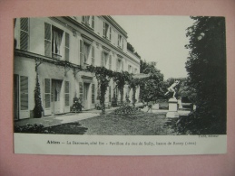 CP  ABLON  LA BARONNIE COTE EST-PAVILLON DU DUC DE SULLY- BARON DE ROSNY (1602) - Ablon Sur Seine