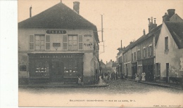 Delcampe - ( CPA 91)  BALLANCOURT  /  Rue De La Gare  - - Ballancourt Sur Essonne