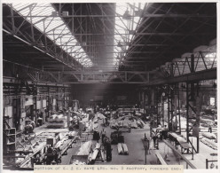 FACTORIES AT PONDERS END,angleterre,métier Industriel,,usine Aluminium Foundry,photo De Cook Hertford,rare,ouvriers - Hertfordshire