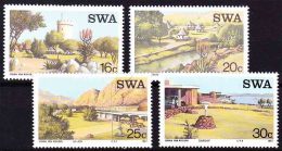 South West Africa SWA (now Namibia) - 1987 - Tourist Camps / Resorts - Complete Set - Hotels, Restaurants & Cafés