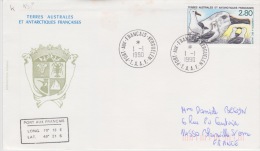 Port AUX FRANÇAIS  Kerguelen  1-1-1990 - Lettres & Documents