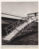 ANGLETERRE,aluminium,esca Lier,rampe Fabriqué Par La Manufactory Kaye,wallsend,howdon On Tyne,shipyard Gangway,rare - Otros & Sin Clasificación