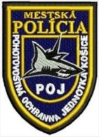 Police Slovaque - Slovakia, écussons Tissu-Patches, Unité De Protection De Veille-Košice, SWAT-RIOT Unit - Policia