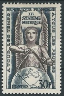 1954 FRANCIA SISTEMA METRICO DECIMALE MH * - EDF01 - 1941-66 Coat Of Arms And Heraldry