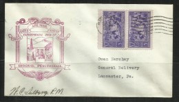 UNITED STATES STATI USA 2 JUL 1939 EXPERIMENTAL PICK-UP ROUTE RIDGWAY PENNSYLVANIA FIRST FLIGHT FDC COVER - 1851-1940