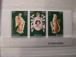 Virgin Islands 1978 Anniversary Of Coronation SG 384-6 MNH - Iles Vièrges Britanniques