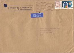 Finnland / Finland - Umschlag Echt Gelaufen / Cover Used (t406) - Storia Postale