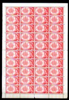 Couronnement Elisabeth II, 199 / 200** En Feuille De 40, Cote 90 €, - Mint Stamps