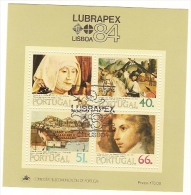 Portugal & LUBRAPEX 1984 (68) - Blocks & Kleinbögen