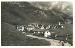 Bivio - Hotel Post, Dorfansicht           1933 - Bivio