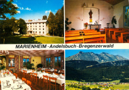 AK Vorarlberg 6866 Andelsbuch Marienheim Bregenzerwald Bregenzer Wald Österreich Austria Autriche Ansichtskarte Postcard - Bregenzerwaldorte