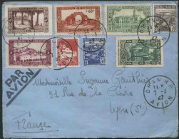 1947 Algeria, Lettera Aerea Per La Francia - Storia Postale