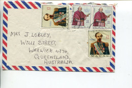 (452) Macao To Australia Air Mail Cover - Circa Late 1940's - Briefe U. Dokumente