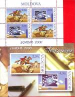 Moldova, Booklet, Europe / Europa - Letters, 2008 - 2008