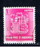 ANDE+ Andorra 1982 Mi 146 Wappen - Gebraucht