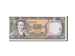 Billet, Équateur, 500 Sucres, 1984, 1984-09-05, NEUF - Ecuador