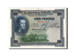 Billet, Espagne, 100 Pesetas, 1925, 1925-07-01, SUP+ - 100 Pesetas