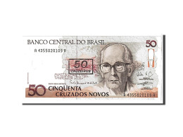 Billet, Brésil, 50 Cruzeiros On 50 Cruzados Novos, 1990, KM:223, NEUF - Brazilië