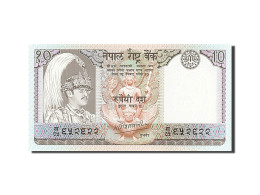 [#255566] Népal, 10 Rupees, Type Roi Gyanendra Bir Bikram - Népal