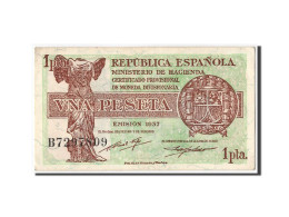 Billet, Espagne, 1 Peseta, 1937, NEUF - 1-2 Peseten