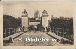 AIRE-SUR-LA-LYS - Pont Et Entrée De La Contre-Garde De La Porte De Saint-Omer (animée) - Saint Omer