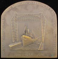 M01616 CANAL Et INSTALLATIONS MARITIMES BRUXELLES - ZEEKANAAL En HAVENINRICHTINGEN BRUSSEL Juin 1955 Juni (168 Gr) - Firma's