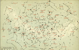 CPA  ( Observatoire B 11)  CARTE DU CIEL - Astronomie