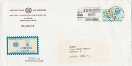 UNO PHILATELIC EXHIBITION, SPECIAL COVER, 1986, UN- VIENNA - Lettres & Documents