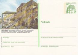KASSEL CITY HALL, PC STATIONERY, ENTIER POSTAL, 1981, GERMANY - Illustrated Postcards - Used