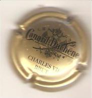 CAPSULE DE MUSELET CHAMPAGNE CANARD DUCHENE CHARLES VII BRUT EN MAJUSCULES (noir Sur Or) - Canard Duchêne