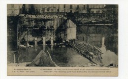 CP , MILITARIA , SOISSONS , Le Vieux Pont Saint-Waast Détruit Par Les Allemands Dans Leur Retraite - Weltkrieg 1914-18