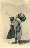 Postcard (Ethnics) - Egypt - "Water Of Life" - Non Classés
