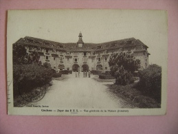 CP CACHAN   FOYER DES P.T.T.  VUE GENERALE DE LA MAISON (INTERNAT) - ECRITE EN 1935 - Cachan