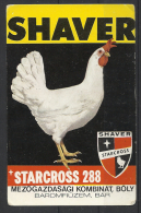 Hungary, Chicken, 1979. - Tamaño Pequeño : 1971-80