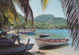 ANTILLES,GUADELOUPE,région Outre Mer Français,située En Amérique,mer Des Caraibes,BATEAU,PECHE,MET IER,LES SAINTES - Saint Barthelemy