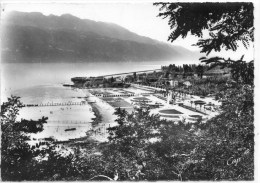 73 - AIX LES BAINS - VUE GENERALE DE LA PLAGE ET LE LAC DU BOURGET - Aix Les Bains