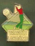 Pin´s - Trophee LANCOME Parfum Golf - Golf