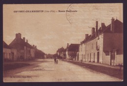 FRANCE 21 - Côte D´Or - GEVREY CHAMBERTIN - Route Nationale - CPA - Carte Postale // - Gevrey Chambertin