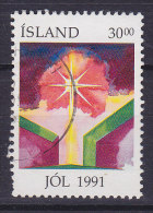 Iceland 1991 Mi. 758     30.00 Kr Weihnachten Christmas Jul Noel Natale Navidad - Gebruikt