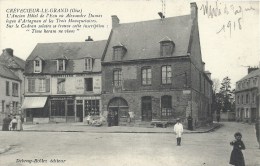 PICARDIE - 60 - OISE -CREVECOEUR LE GRAND -  Ancien Hôtel De L'Ecu  - Alexandre Dumas - Crevecoeur Le Grand