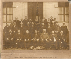 Namur 50eme Anniversaire De La Societé Saint Nicolas 1863/1913 Photographie Verbeken Bas De La Place - Namen