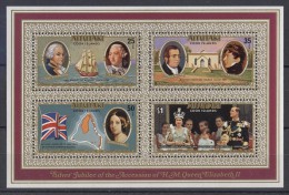 Aitutaki - 1977 Queen Elizabeth II Block MNH__(TH-13797) - Aitutaki