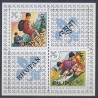 Bhutan - 1971 Scouting Block MNH__(TH-5715) - Bhutan