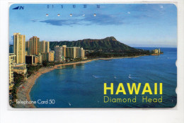 HAWAII DIAMOND HEAD TELECARTE HAWAII - Hawaii